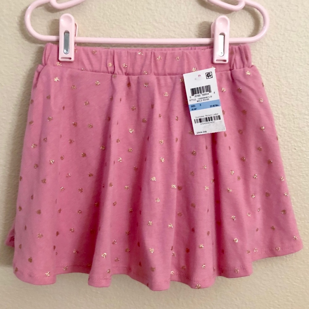 Pretty pink skirt for little girl size 5